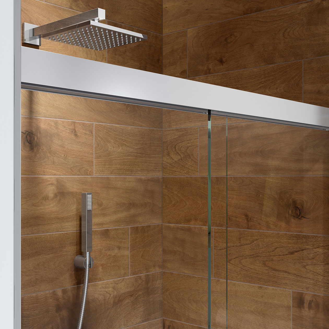 Incognito 70 44-47 x 70 1/2 in. 6mm Bypass Shower Door for