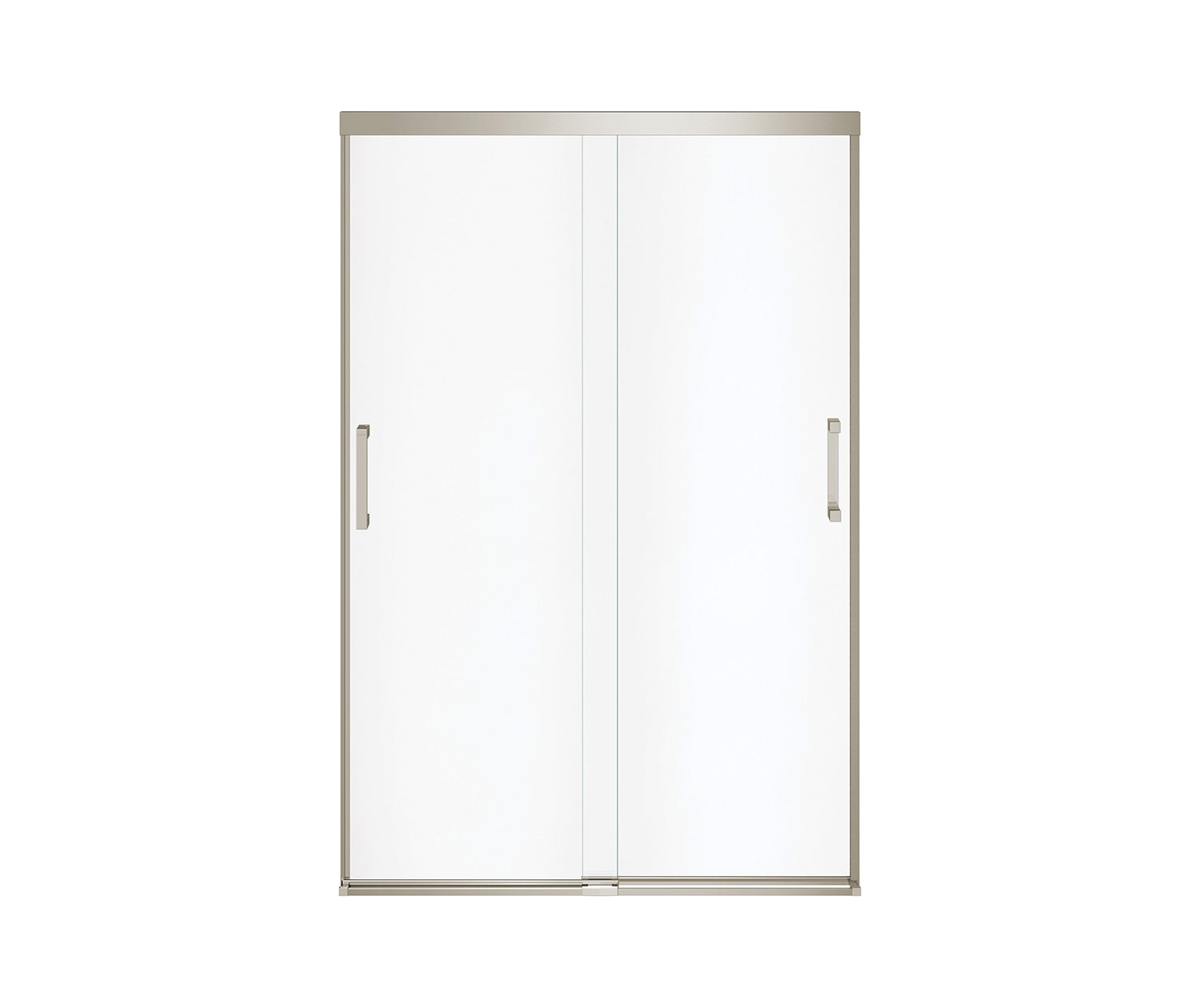 Incognito Porte de douche bidirectionnelle 70 44-47 x 70 ½ po. 8 mm pour  Installation en alcove avec verre clair fini chrome