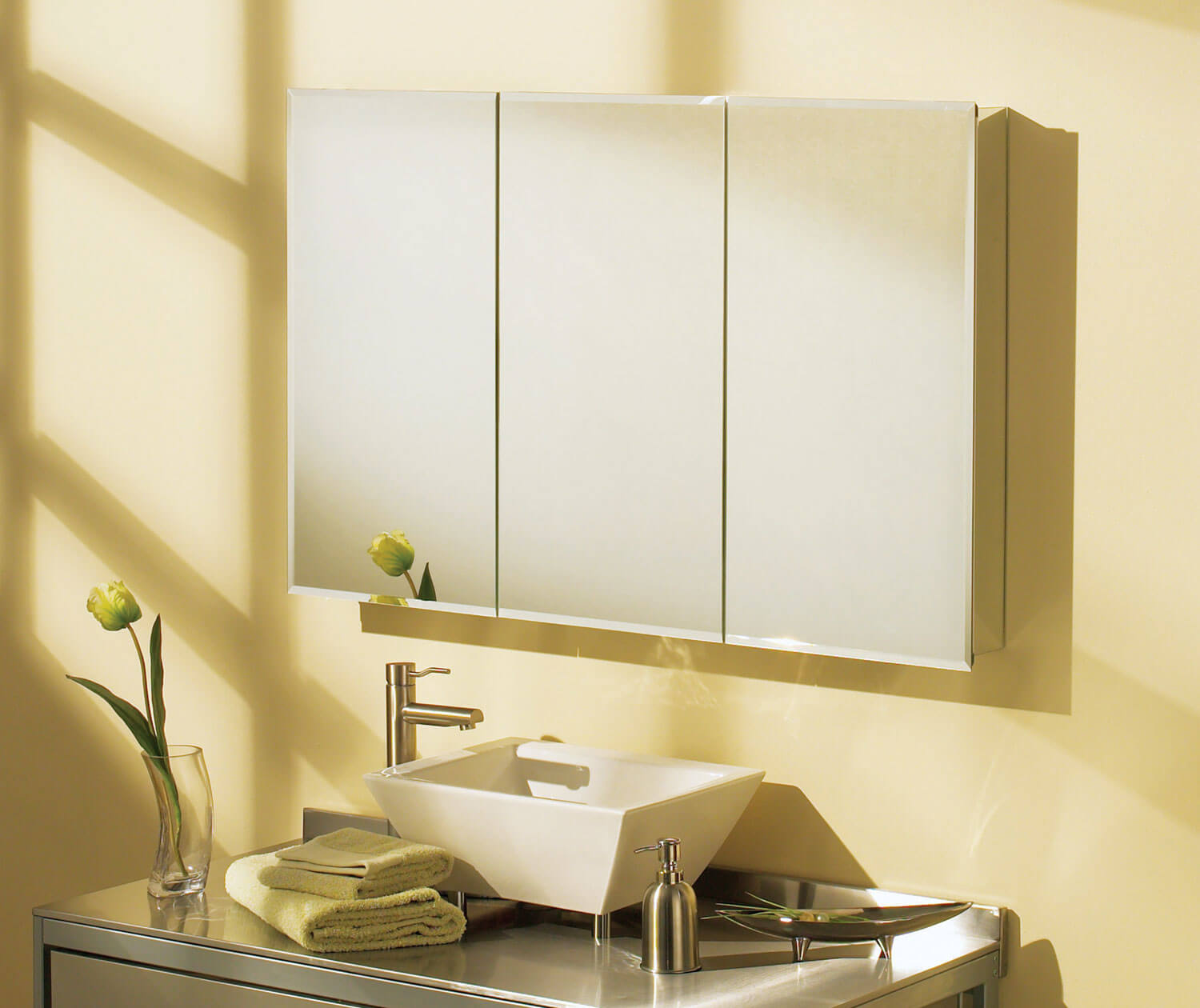 TV3031 Medicine Cabinet in Chrome | Medicine Cabinet