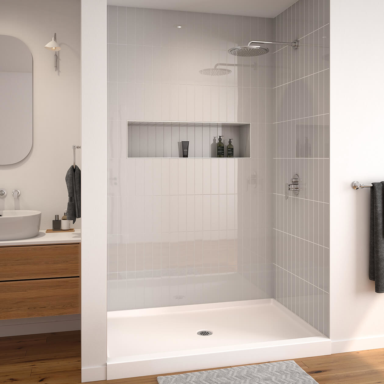 Halo 56 ½-59 x 78 ¾ in. 8mm Sliding Shower Door for Alcove Halo 56 ½-59 x 78 ¾ in. 8mm Sliding Shower Door for Alcove