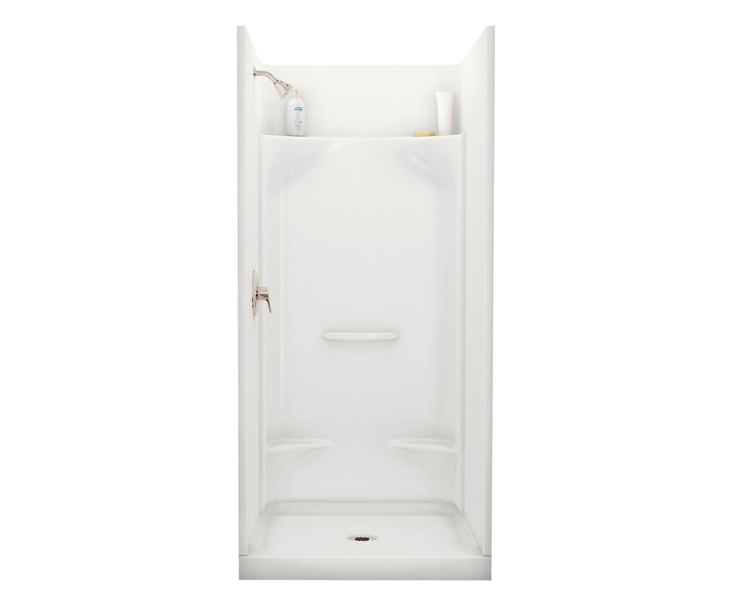 Essence SH-3636 AcrylX Alcove Center Drain Four-Piece Shower in 