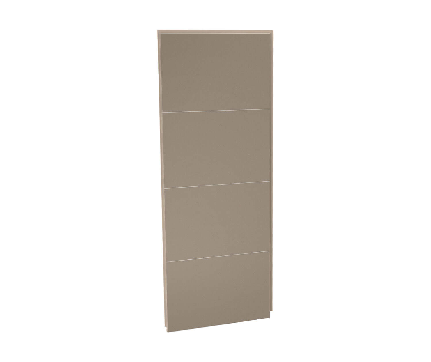 Utile 32 in. Composite Direct-to-Stud Side Wall in Erosion Taupe 