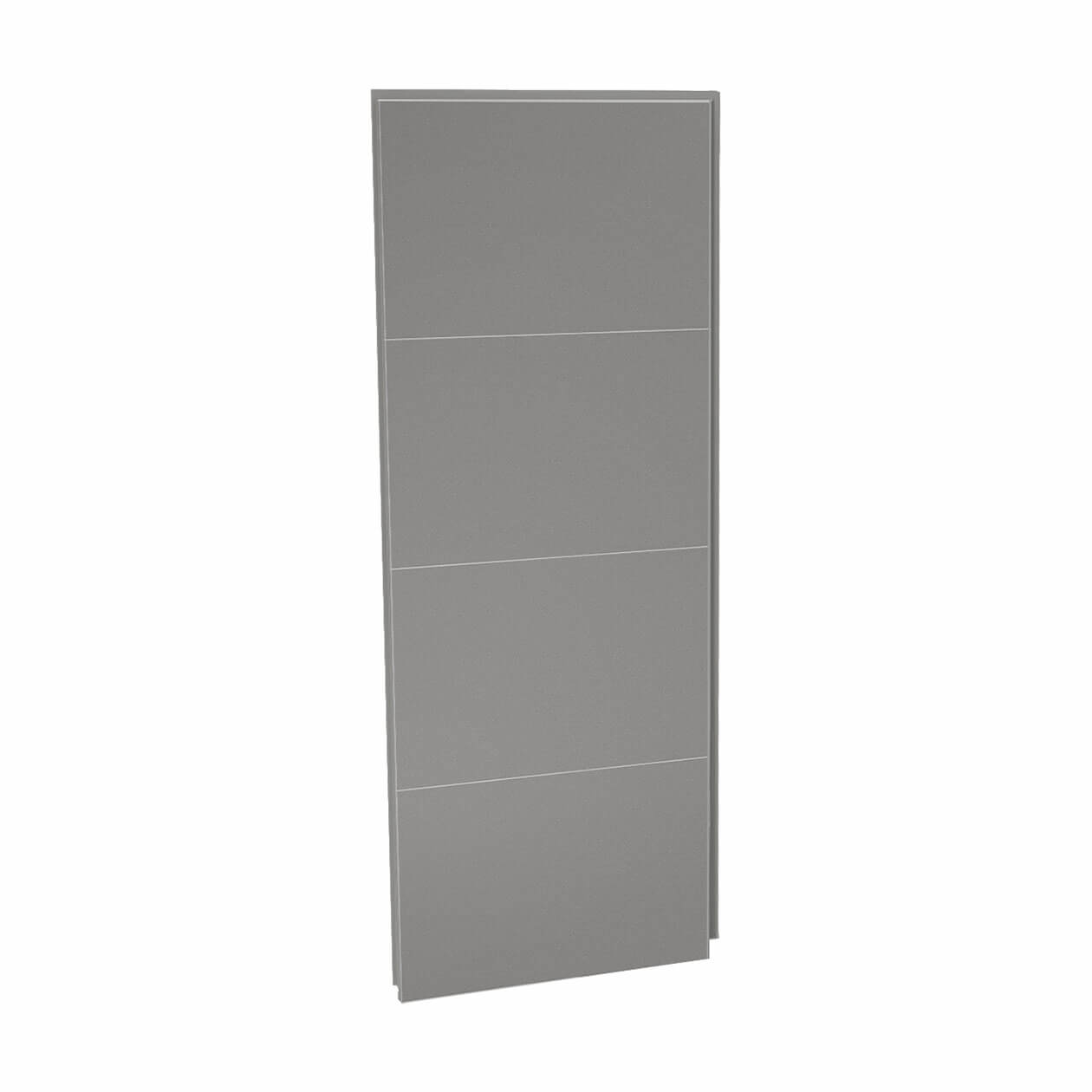 Utile 32 in. Composite Direct-to-Stud Side Wall in Erosion Pebble