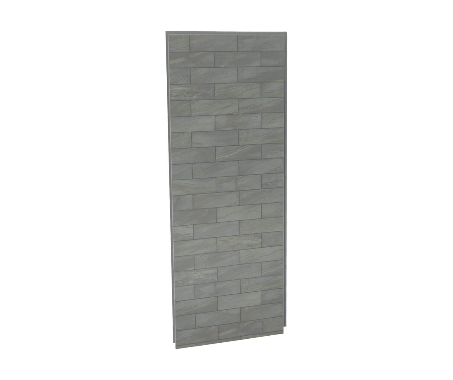 Utile 32 in. Composite Direct-to-Stud Side Wall in Organik Clay 