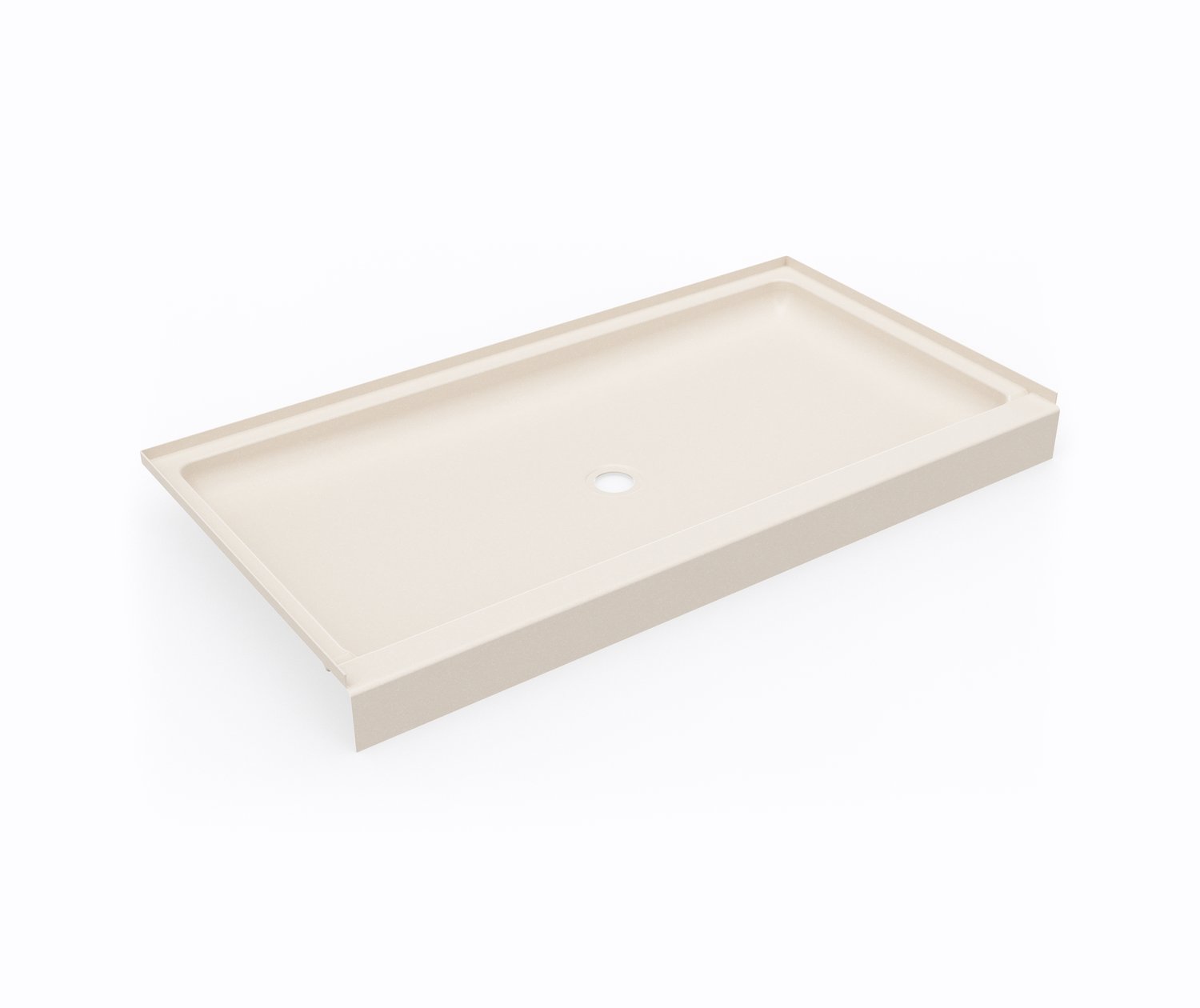 SS3260 32 x 60 Swanstone® Alcove Shower Pan with Center Drain in