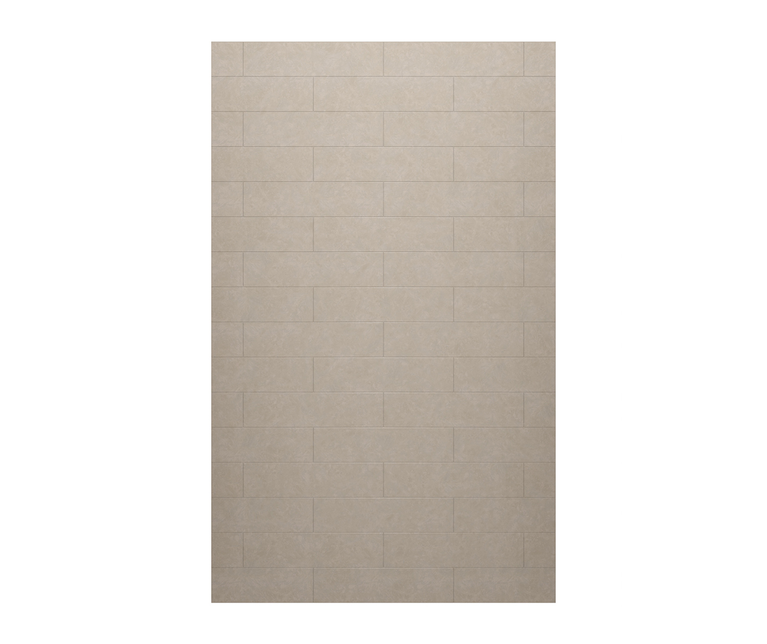 MSMK-8436-1 36 x 84 Swanstone® Modern Subway Tile Glue up Bathtub and ...