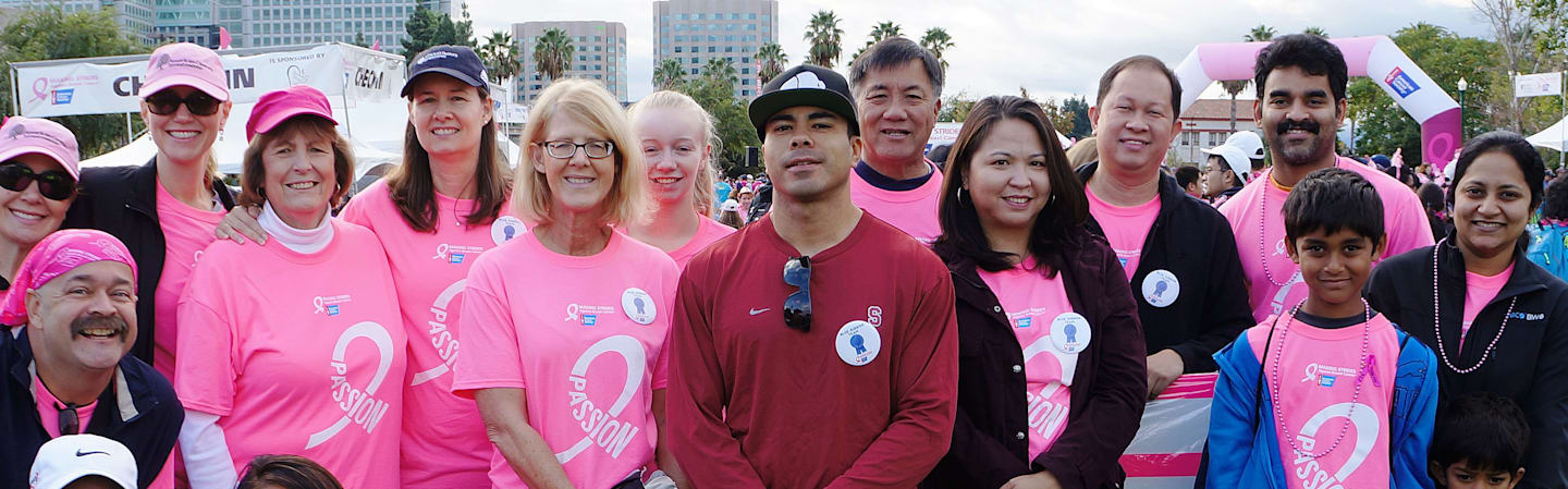 American Century Employees participating in a event for charity.