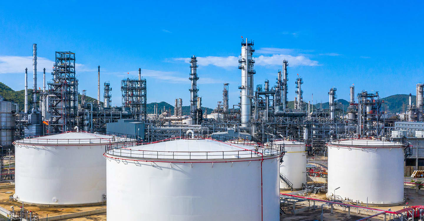 Water treatment facility.