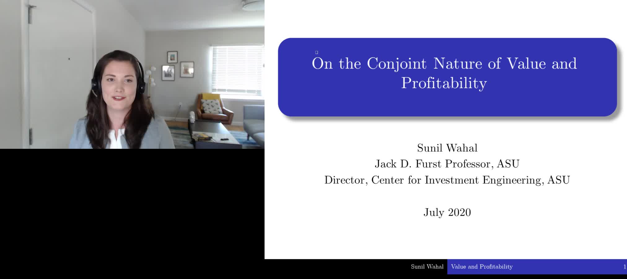 Avantis Investors and Professor Sunil Wahal, Ph.D., discuss the latest research on expected returns with a focus on the joint relationship between value and profitability, and its implications for long-only and long horizon investors. Recent research that delves into the use of various proxies for value and profitability is also addressed.