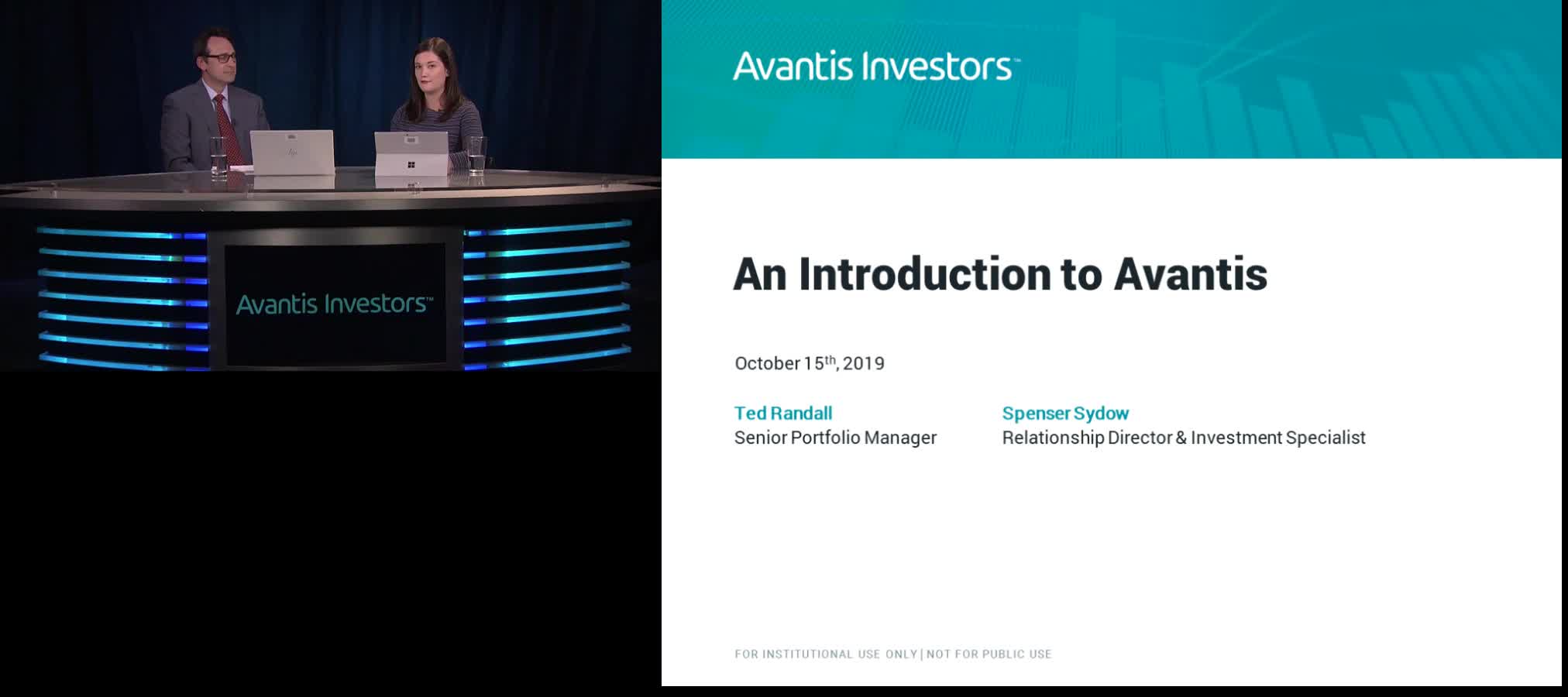 Avantis Investors will offer a new suite of diversified investment solutions designed to fit seamlessly into investors’ asset allocations. We focus on the efficient implementation of time-tested academic research to add value for investors through low-cost solutions that represent an evolutionary step forward for both passive and active approaches.