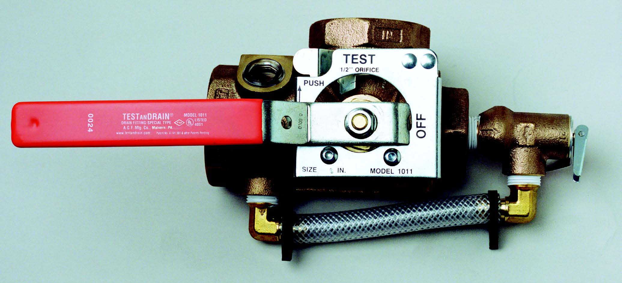 AGF Test and Drain Valve, 1000