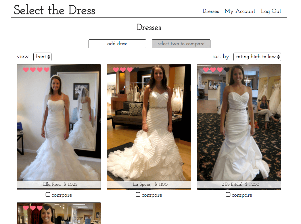 select-the-dress-screenshot