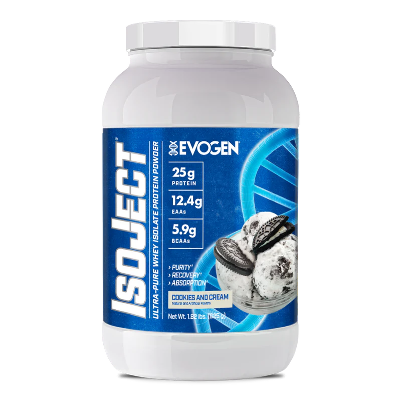 Isoject Whey Protein Isolate Cookies and Cream · 1.7 lb