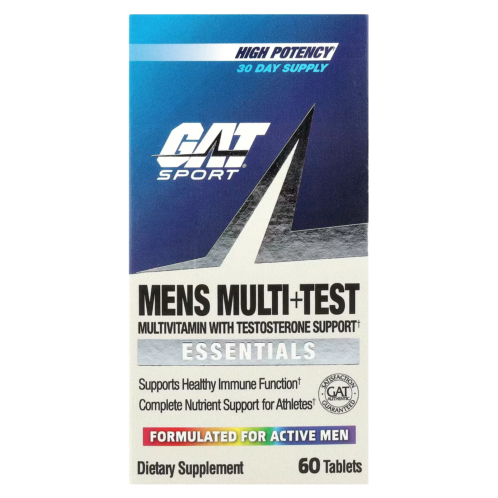 MENS MULTI+TEST — Sin Sabor