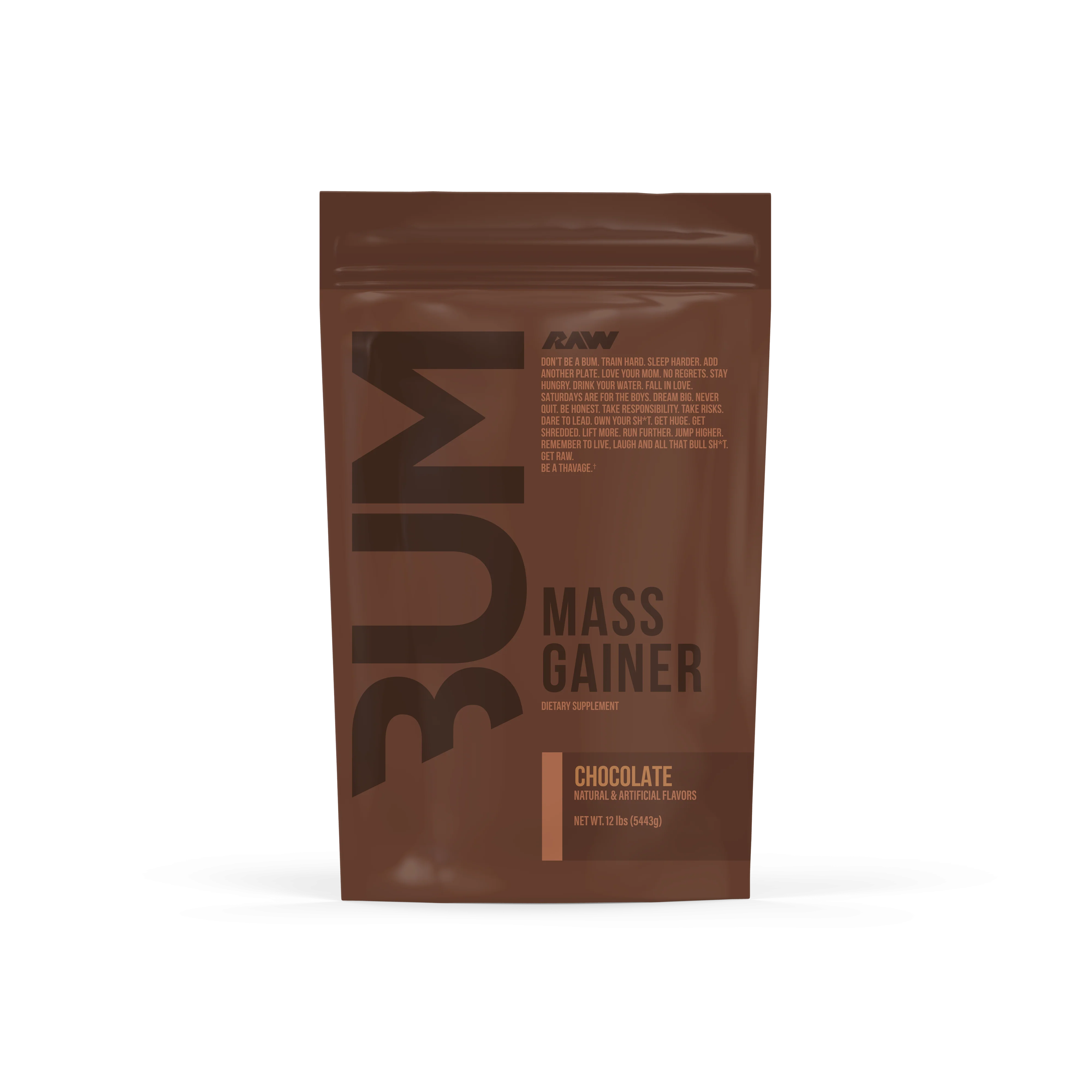 Raw Cbum Mass Gainer — Chocolate