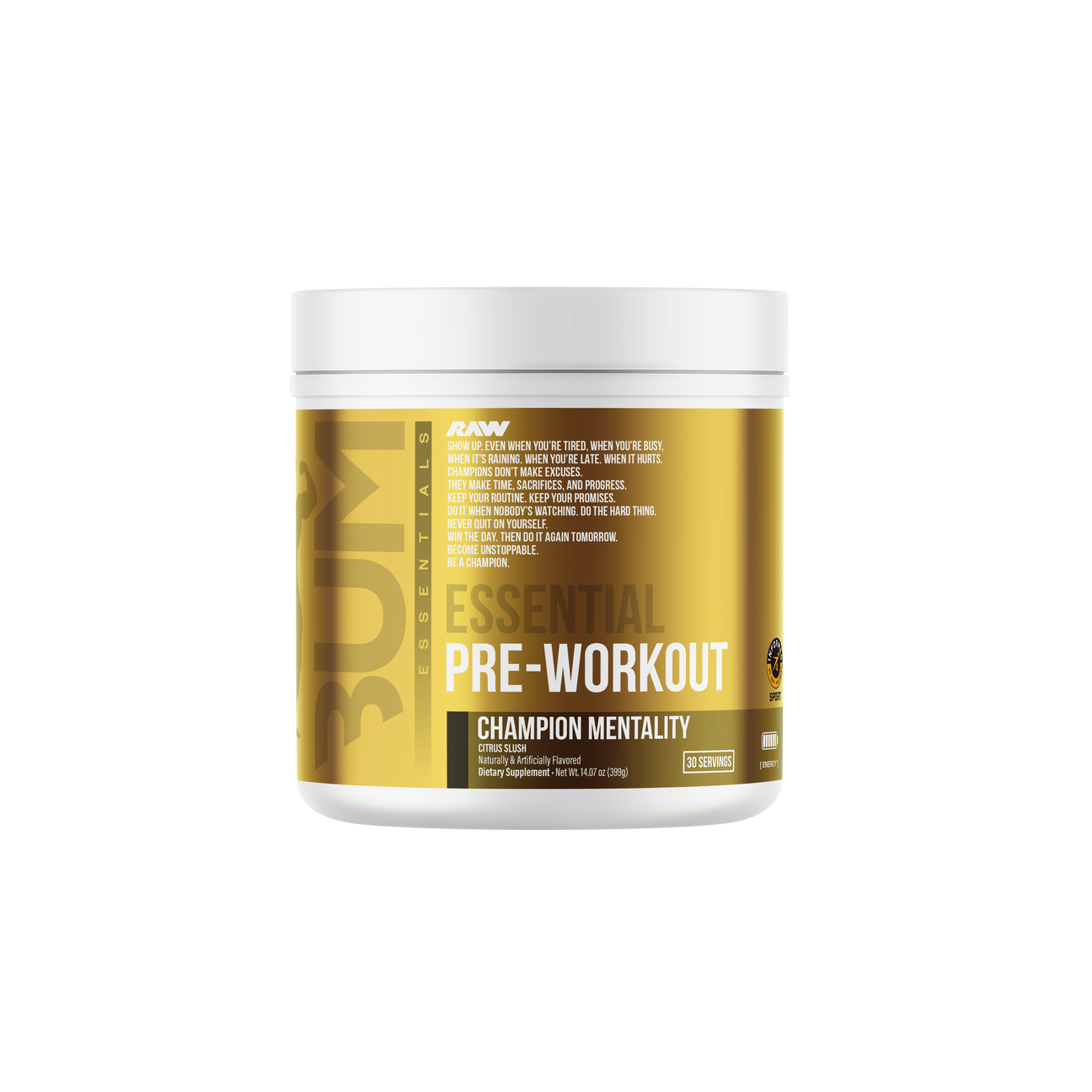 Essential Pre-Workout — Champion Mentality