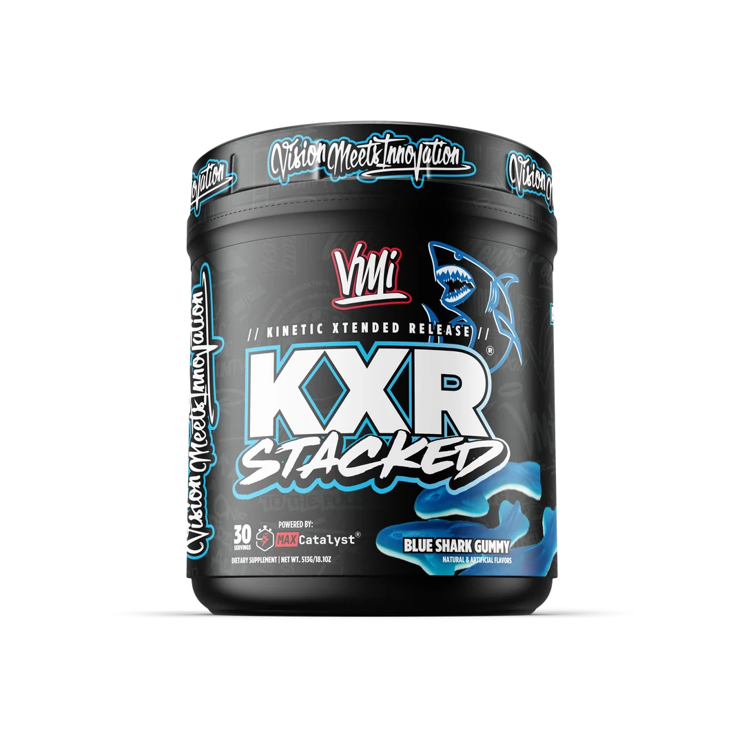 KXR Stacked® — Blue Shark Gummy