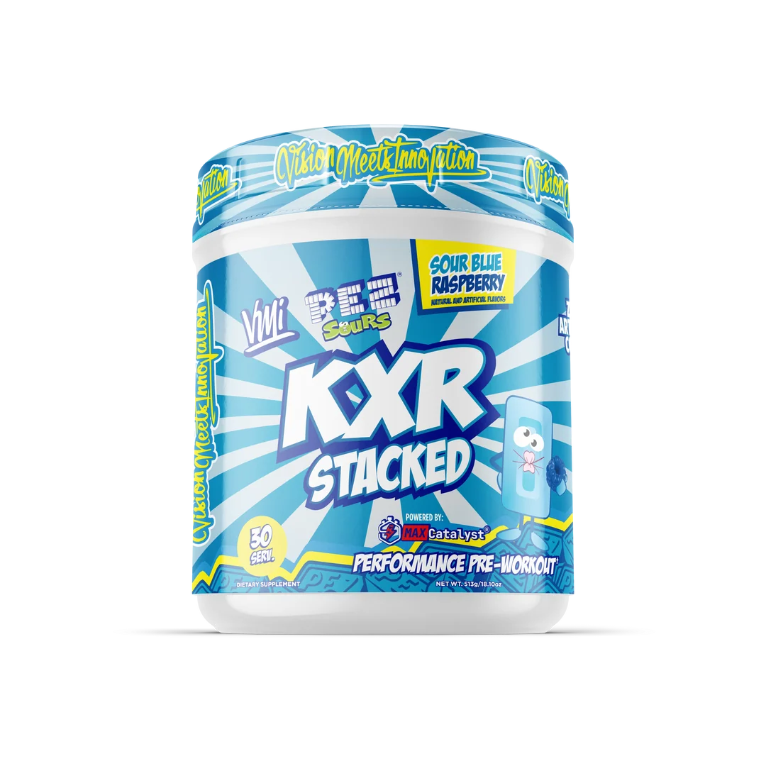 KXR Stacked® — Sour Blue Raspberry