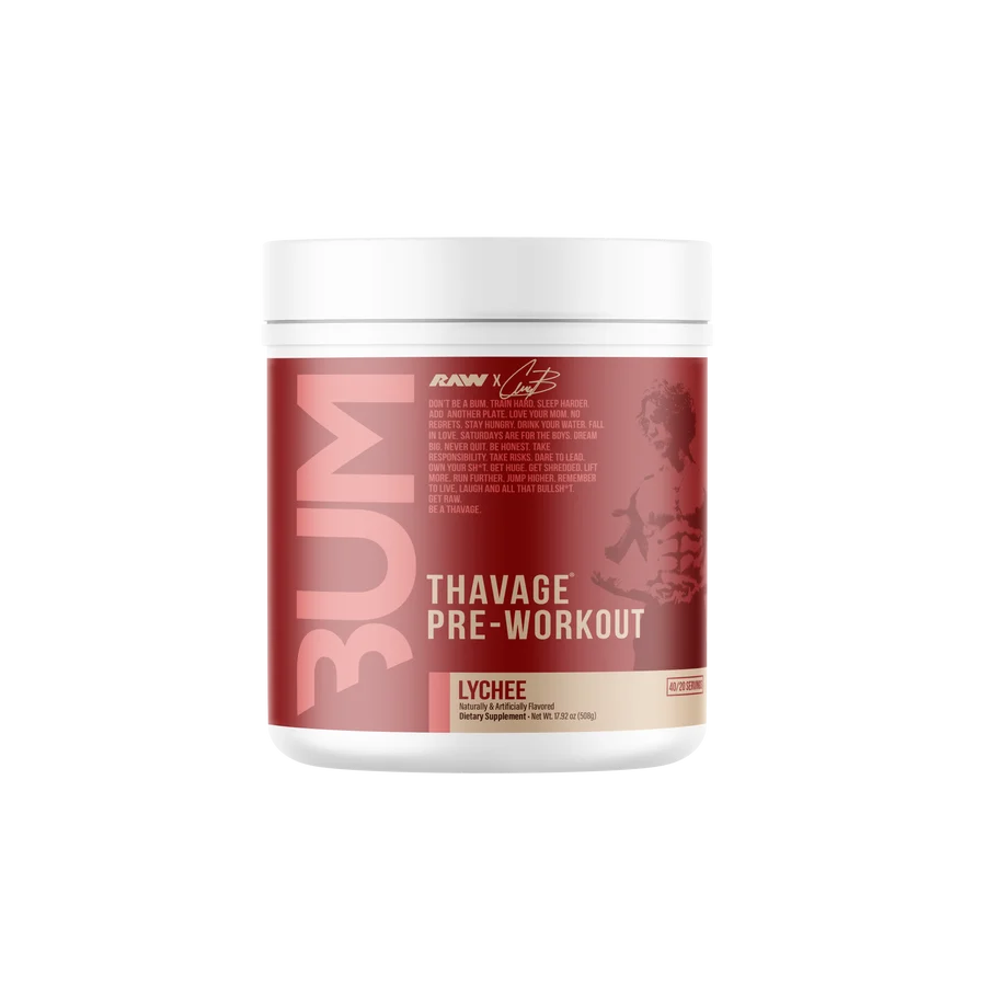 Thavage Pre-Workout — Lychee