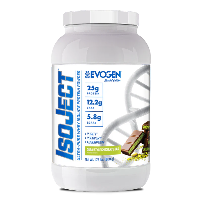 Isoject Whey Protein Isolate — Dubai chocolate
