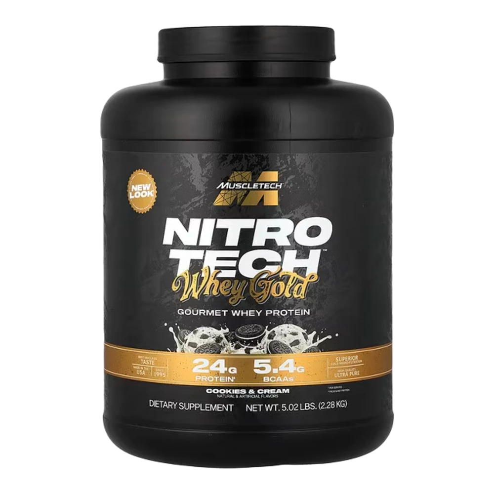 Nitrotech Whey Gold — Cookies and Cream