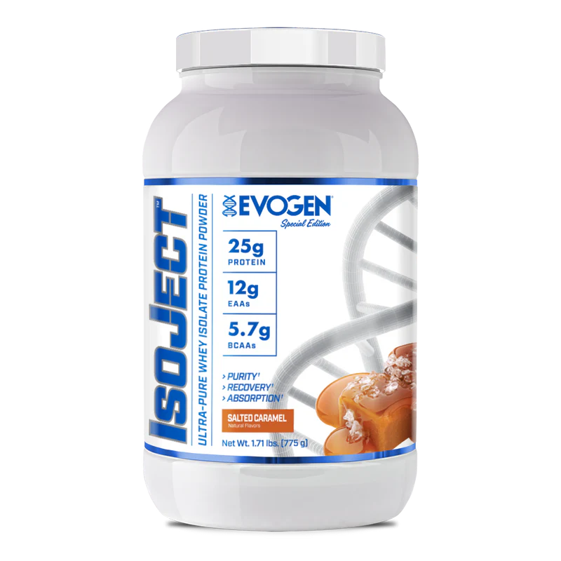 Isoject Whey Protein Isolate — Salted Caramel