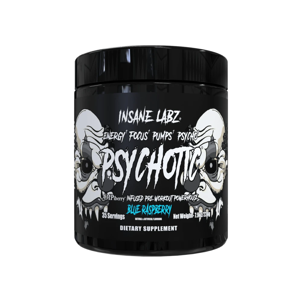 Psychotic Black — Blue Raspberry