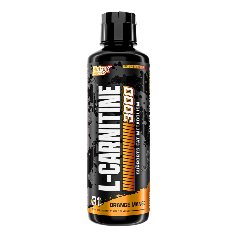 Liquid Carnitine 3000 — Orange Mango