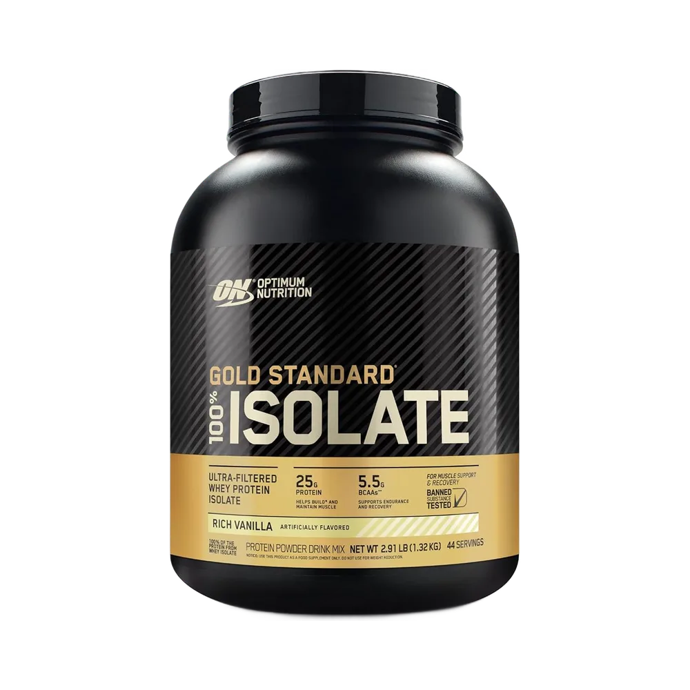 Gold Standard Isolate — Rich Vainilla Flavor