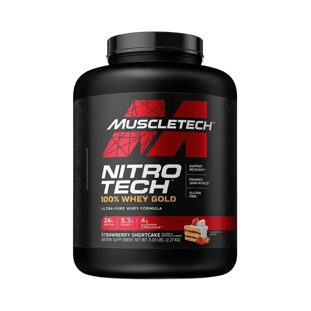 Nitrotech Whey Gold — Strawberry Shortcake