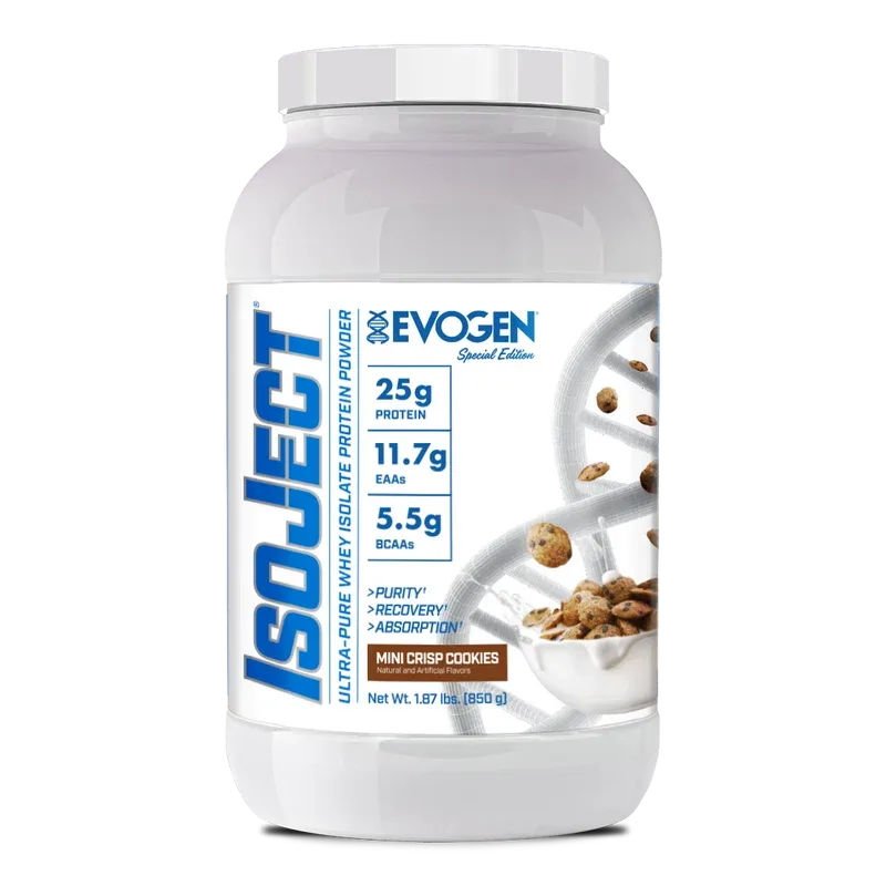 Isoject Whey Protein Isolate — Mini Crisp Cookies