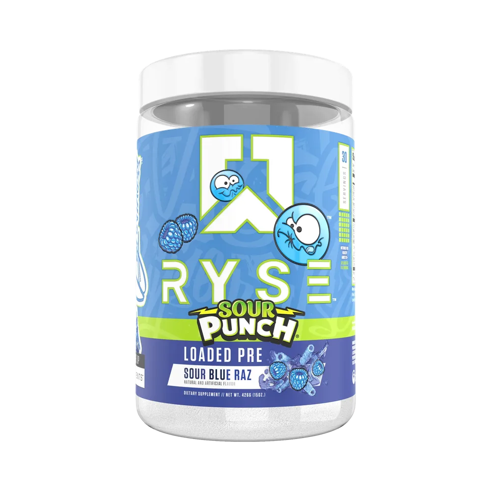 High Stim Pre-Workout — Sour Blue Raspberry