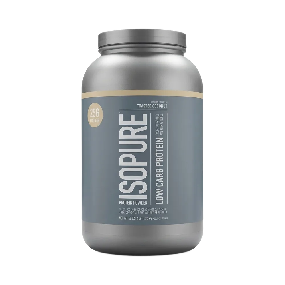 Isopure Low carb protein — Toasted coconut