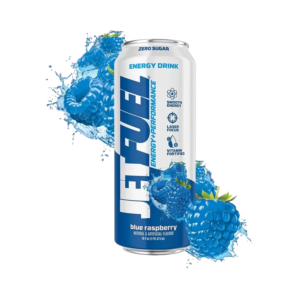 JETFUEL Energy Drink — Blue Raspberry