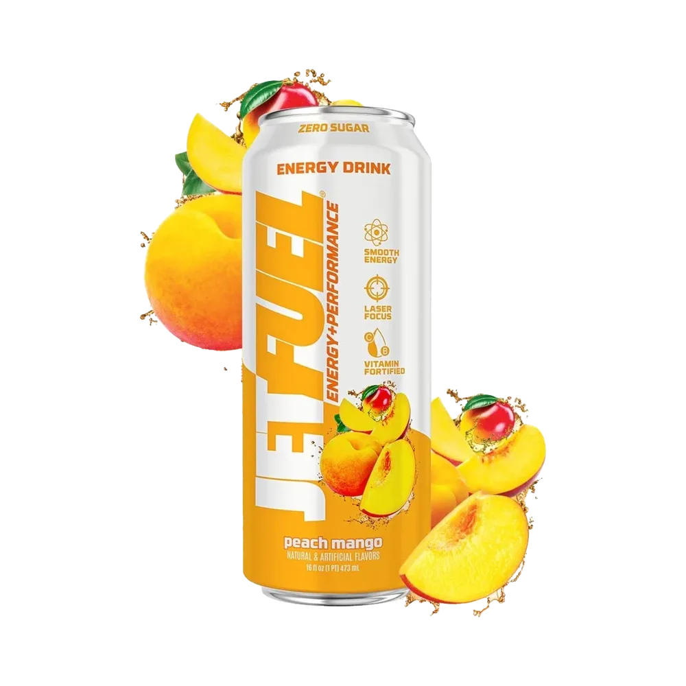 JETFUEL Energy Drink — Peach Mango