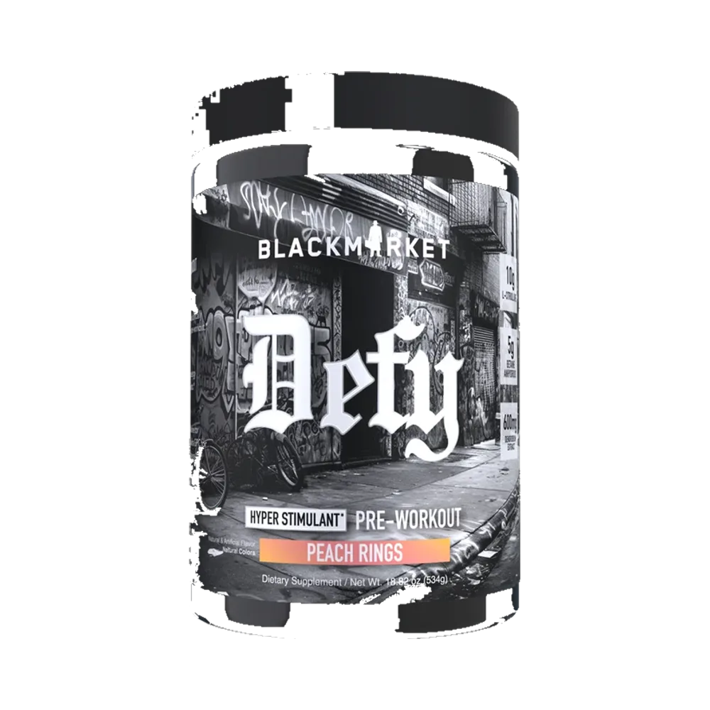 DEFY Hyper-Stimulant Pre-workout — Peach Rings
