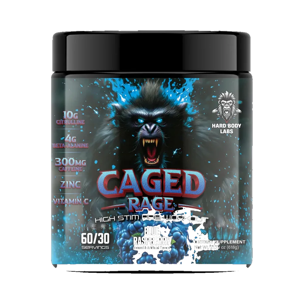 Caged Rage — Blue Raspberry