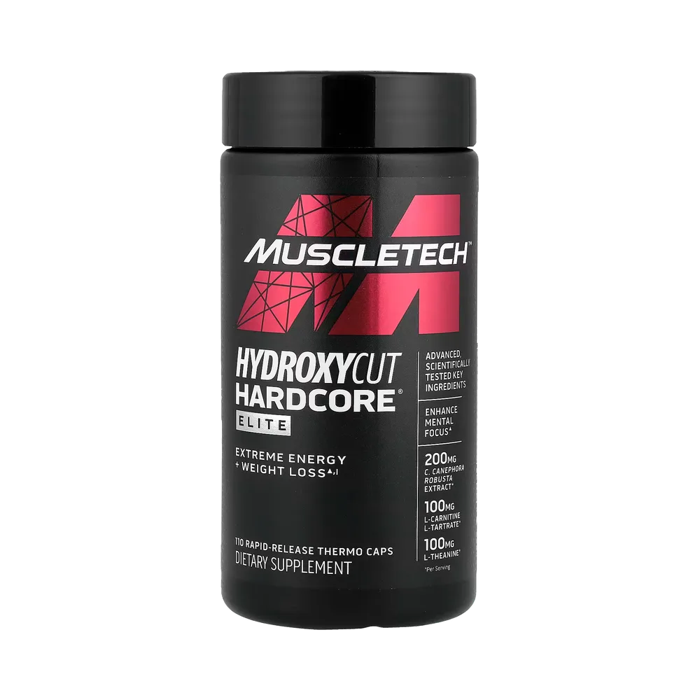 HYDROXYCUT HARDCORE ELITE — Sin Sabor