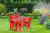 ARMLESS CHAIR WITH DINING TABLE