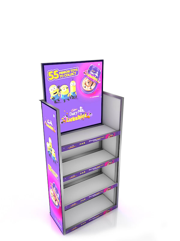 CRAZY FSU - Standard (Backlit) | CRAZY Range | Product Display Stands ...