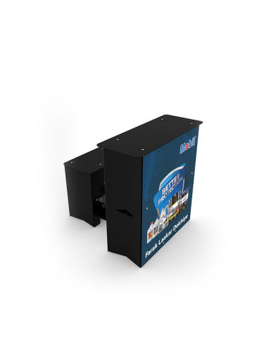 foldie PromoComfort Promotional rack Marketing Pos Stands