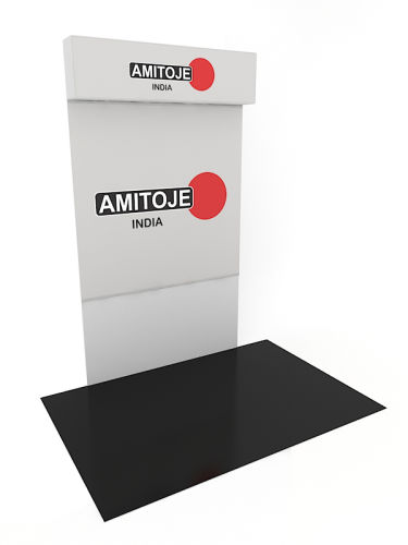 Amitoje Backdrop plastic (plastic (Acrylic)) rack Stand Promotional gondola plastic (Acrylic) gondola Stand