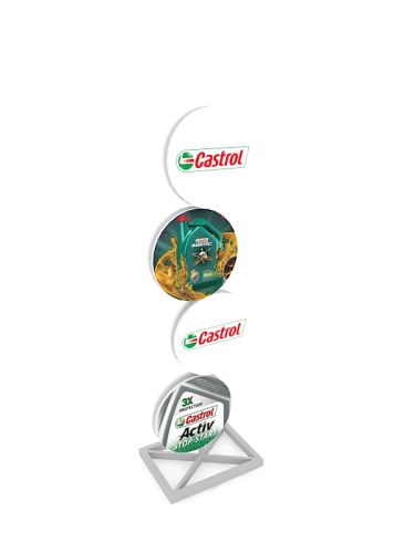 Bubble Standee plastic (Acrylic) gondola Stand Promotional gondola plastic (Acrylic) gondola Stand