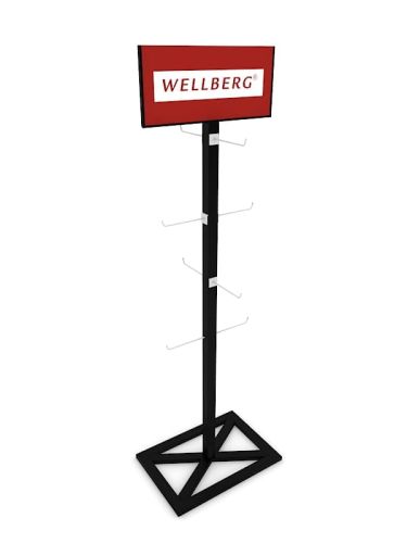 360 Hang floor standing unit Product rack Stands Marketing Pos Stands