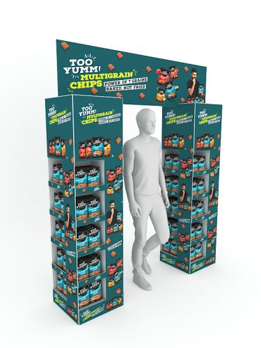 foldie Arch Gate Product rack Stands Lightweight Pos racks