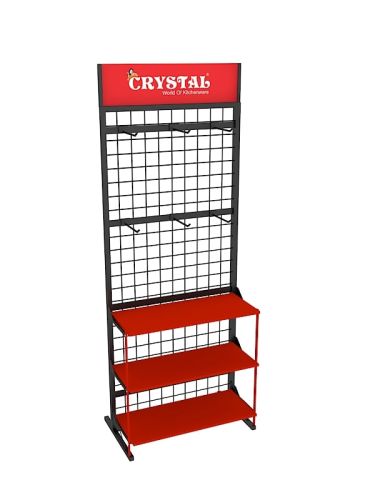 Mesh floor standing product display Product display Stands Metal Rack ManufaCounter Top unitrer