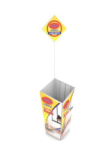 Broom Basket Product gondola Stands plastic (Acrylic) gondola Stand