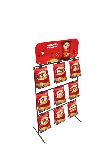 Hanger ctu Product shelves Stands Flat Pack Modular Pop shelves That Cut Down Cost By 50