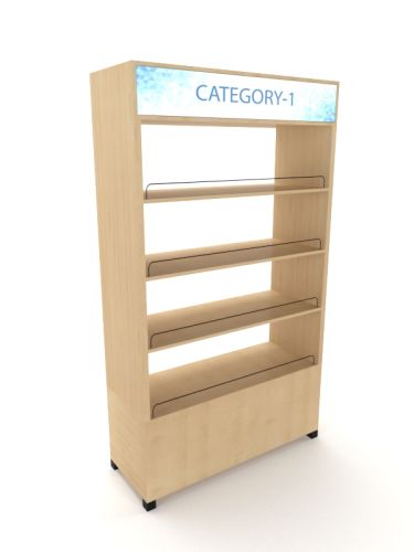 zaveri Backwall Retail Store Racks Flat Pack Modular Pop shelves That Cut Down Cost By 50