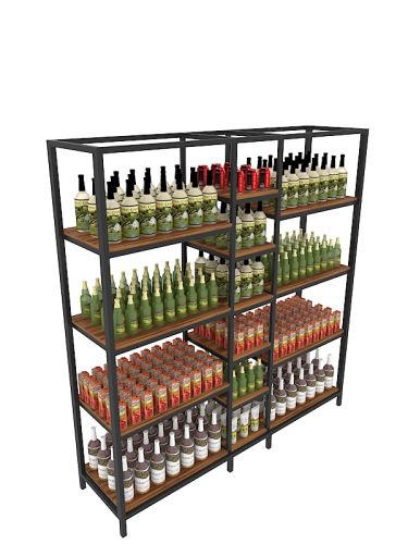 Fiona aisle unit Retail Store Racks Bespoke Retail displays